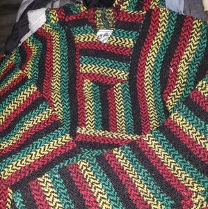 Vibrant colored hoodie